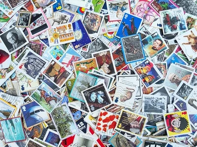 GB - 50 gramos SELLOS CONMEMORATIVOS Kiloware - Usado - En papel - Ver descripción Foto 1 de 4