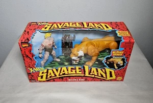 NEU 1997 Marvel Comics X-Men Savage Land Ka-Zar & Zabu Actionfiguren Toy Biz 97 - Bild 1 von 6
