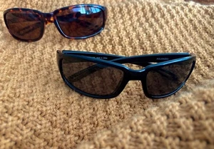 2er Set Ozark Trail Sport Sonnenbrille mit Seitenschutz schwarz & braun Schildpatt Gestell - Bild 1 von 15