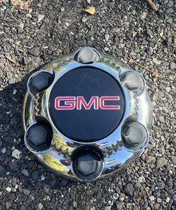 (1) 1999-2014 GMC YUKON SIERRA SAFARI SAVANA Center Cap 15067581 OEM CHROME - Picture 1 of 6