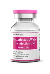 Bacteriostatic Water 10ml | 0.9% Benzyl Alcohol | BAC Water - Picture 1 of 1