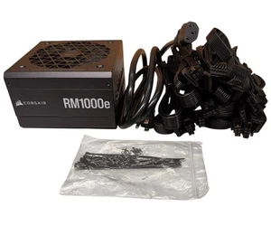 Corsair CP-9020264 RM1000e Fully Modular ATX Power Supply Black - Afbeelding 1 van 4
