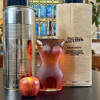 Jean Paul Gaultier Classique EDT Giant 1000ml 33.8oz Torso Bottle Vtg perfume - Image 1 of 4