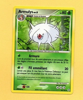 Pokemon No. 63/130 - Silcoon Level 8 - PV80 ( Ref. B1725) - Image 1 of 2