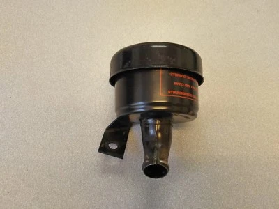 EXCELLENT USED ORIGINAL PORSCHE 930 965 SMOG PUMP AIR FILTER ASSEMBLY 1976-94 3 - Image 1 of 4