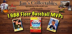 1988 Fleer Baseball MVPs- You Choose Your Card -Loads of HOFs! - Picture 1 of 43