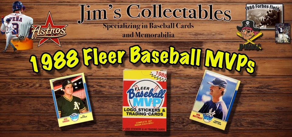 1988 Fleer Baseball MVPs- You Choose Your Card -Loads of HOFs! - Image 1 of 1
