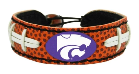 Kansas State Wildcats Classic Football Bracelet [NEW] Jewelry Wrist Necklace Cover
