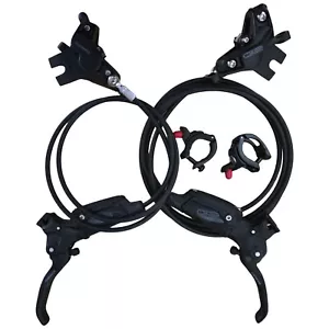 Sram G2 RSC Black Disc Brakes 2000mm 950mm Set L&R 4 Piston - Picture 1 of 7