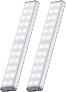 LEPOTEC 24 LED Motion Sensor Light,Under Counter Lighting with Dimmable Brigh... - Picture 1 of 11