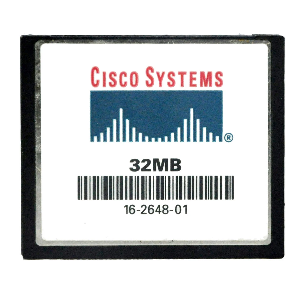 32MB CISCO CF Compact Flash CF Memory Card for Industrial - Image 1 of 1
