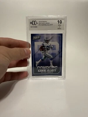 2018 Panini MJ Holding Exclusive - #12 Ezekiel Elliott - Image 1 of 2