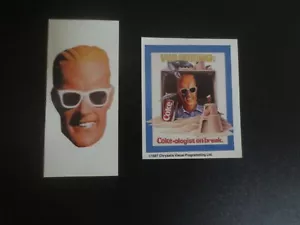 2er Set Coca-Cola Max Headroom individuelle Aufkleber - Bild 1 von 5