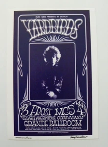Signed Gary Grimshaw, The Wyandotte Set, Yardbirds, Ltd Edition, 16/100,Poster - Picture 1 of 12