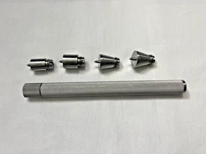 5er Set Codman 9811N Knochentransplantat-Impaktor mit 14/16/18/20 mm Zubehör - Bild 1 von 6