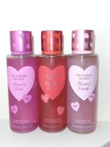Victoria's Secret Valentine's Heart/Candy/Bows/Roses/Berries Body Fragrance Mist - Picture 1 of 2