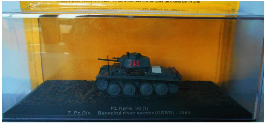 Combat Tank Pz. Kpfw 38 Berezina River Sector 1941 – Scale 1:72 Scat 76 - Image 1 of 1