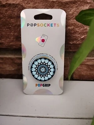 PopSockets PopGrip Butterfly Mandala Teal NUEVO Foto 1 de 4