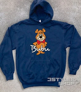 Unisex Sweatshirt Bansal L' the Boyfriend Bear Yogi - Ranger Smith Jellystone - Picture 1 of 4