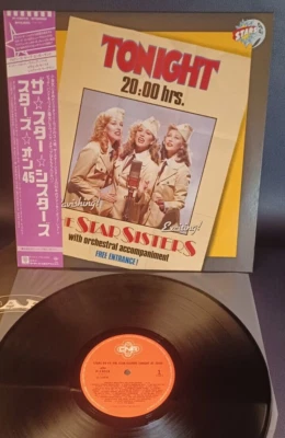 Stars On 45 Proudly Presents The Star Sisters ‎– Tonight 20.00 |Jap. Press|OBI - Bild 1 von 4