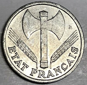 # C2725 FRANCE COIN, ONE FRANC 1943 - Picture 1 of 2