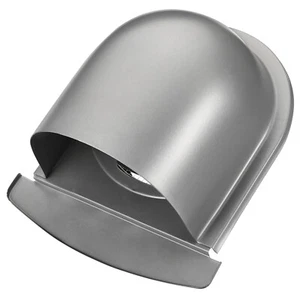 6 Inch Exhaust Air Vent Cover Exterior Wall Vent Outlet Grille Louvered Duct - Picture 1 of 6