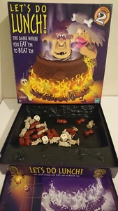 Hasbro - Let's Do Lunch! - Game where You Eat 'Em and Beat 'Em - Complete - Picture 1 of 1