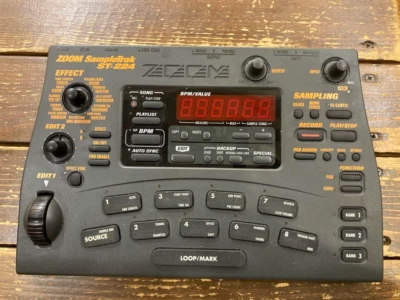 ZOOM SampleTrak ST-224 Sampler Groovebox Used Tested - Image 1 of 4