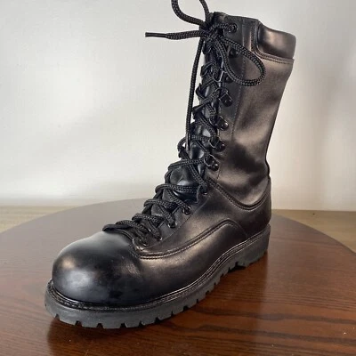 Botas de trabalho Matterhorn estilo masculino 102494 isoladas 10" biqueira de segurança tática 9M - Imagem 1 de 4