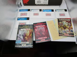 IBM OFFICIAL Advanced Dungeons & Dragons Eye of the Beholder PC Game 5.25” - Picture 1 of 5