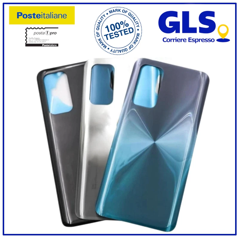 AUDIOSYSTEM COVER POSTERIORE SCOCCA Per XIAOMI MI 10T PRO VETRO BACK M2007J3SG M2007J3SY