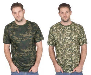 Mens Camo T-Shirt / Tshirt / Tee / Camouflage Top - Picture 1 of 5