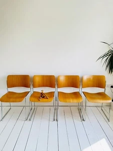 HOWE chairs by David Rowland x 4 - Picture 1 of 6