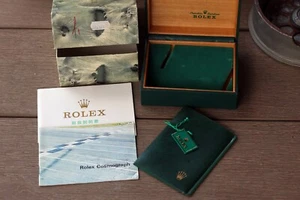 Vintage 1970er Rolex Daytona Box Set mit Handbüchern 6263 Stahl 67.00.08 - Bild 1 von 10