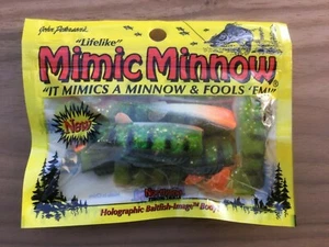 Northland Tackle - Imice colas de pececito - verde y naranja - grande - Imagen 1 de 2