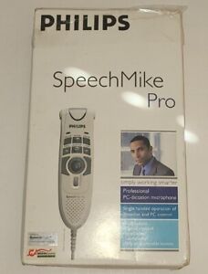 Philips Speechmike Pro LFH-5274 NEW And UNUSED. Ships W/ All Orig. Accessories 