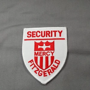 Fitzgerald Mercy Security 3 3/4" Iron On Patch - Picture 1 of 2