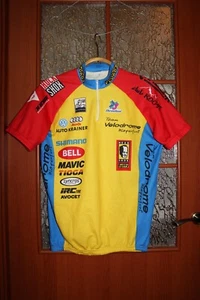 Team Velodrome Radtrikot Shirt Bell Audi Mavic Shimano Head Shok Rock Shox - Bild 1 von 7