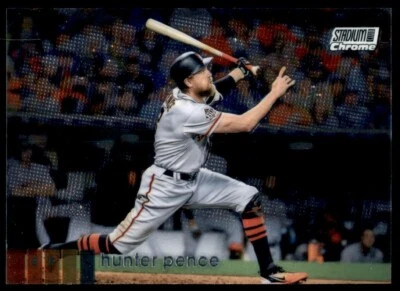 2020 Topps Stadium Club Chrome #371 Hunter Pence - Image 1 of 2