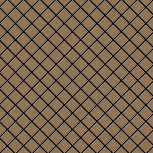 Mosaico azulejo macizo metal titanio cepillado cobre 1,6 mm fuerte Diamond-Ti-AB - Imagen 1 de 4