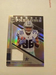 Tony Pollard Rookie Patch Rookie Silver - Picture 1 of 2