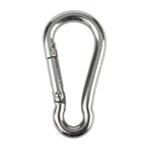 2PK Everbilt 1/4 in. x 2-3/8 inch Stainless Steel Spring Quick Link Rope Chain - Picture 1 of 3