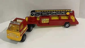Vintage 1978 Tonka #3 Red Yellow Fire Truck with Adjustable Ladder USA  - Picture 1 of 20