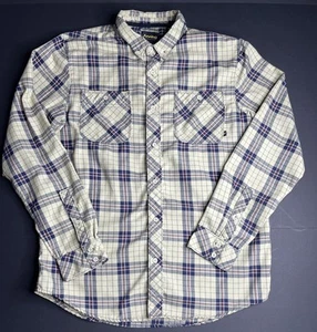 Analog Technical Fashion AG Burton Down Shirt Mens Yellow Size M - Picture 1 of 8
