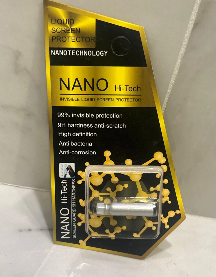 Nano Hi-Tech, Invisible Liquid Screen Protector - New Free Shipping - Image 1 of 2