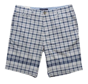 Tommy Hilfiger pantaloncino uomo stampa a quadri fronte piatto taglia:34, 35 - Foto 1 di 2