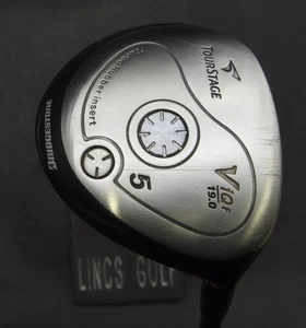 Bridgestone Tourstage ViQ 19° 5 Wood Stiff Graphite Shaft Golf Pride Grip - Picture 1 of 5