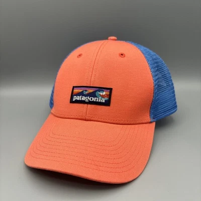 Sombrero de Camionero Patagonia Snapback Melocotón Ajustable Bordado Logo Malla Espalda Foto 1 de 4