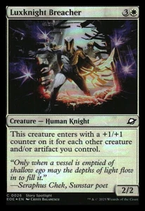 Luxknight Breacher Foil Edge of Eternities MTG NM - Picture 1 of 1