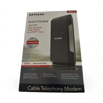 NETGEAR CM1150V Nighthawk Cable Modem for Comcast XFINITY  TESTED ✅ - Image 1 of 4